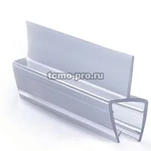 314-001-2500-8 Профиль уплотнительный стекло 8 мм, длина 2500мм